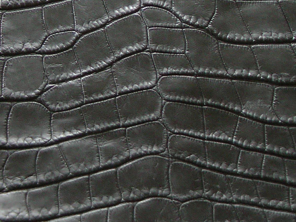 Manufacturers Exporters and Wholesale Suppliers of Croco Finish Leather 02 New Delhi Delhi